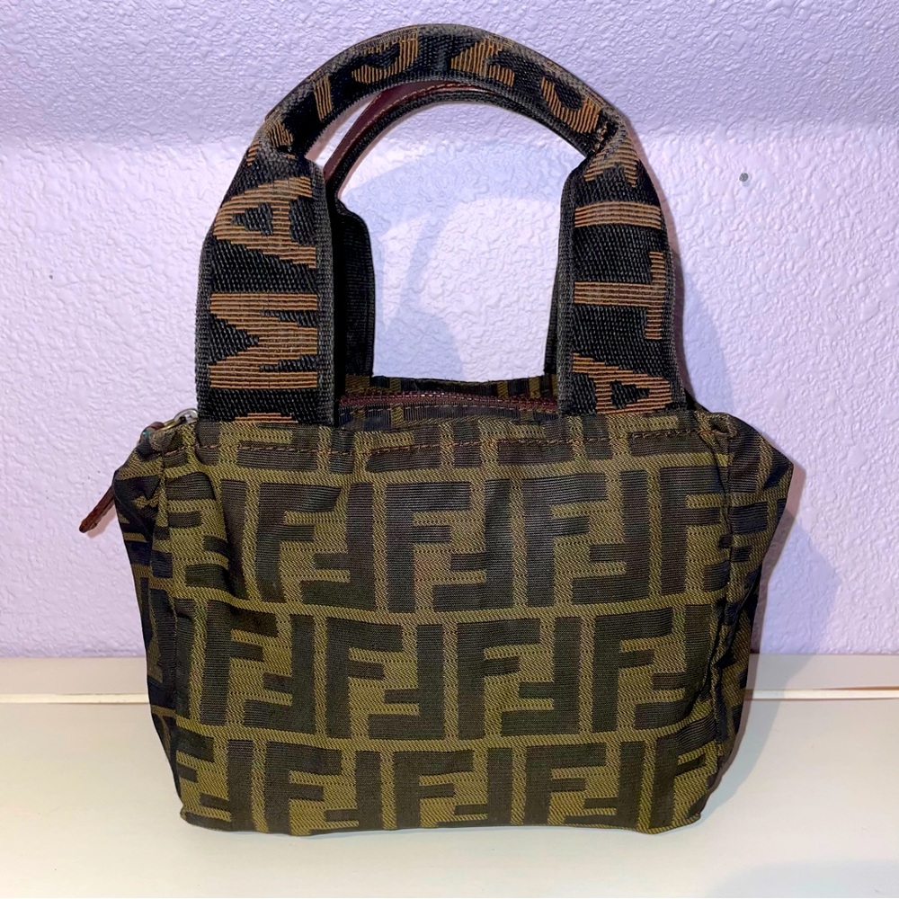 FENDI Zucca Canvas Bag